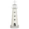 FARO MARINERO DECORATIVO. COLOR BLANCO. Altura 25,40 cm